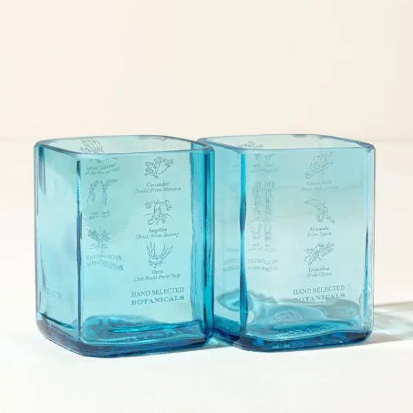 Reclaimed Gin Glasses - Set Of 2