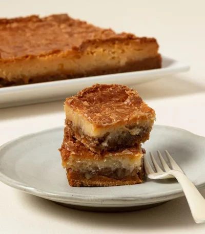 Salted Caramel Gooey Butter Bars