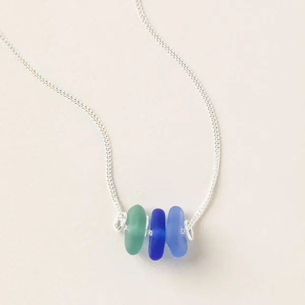 Sea Glass Balance Necklace