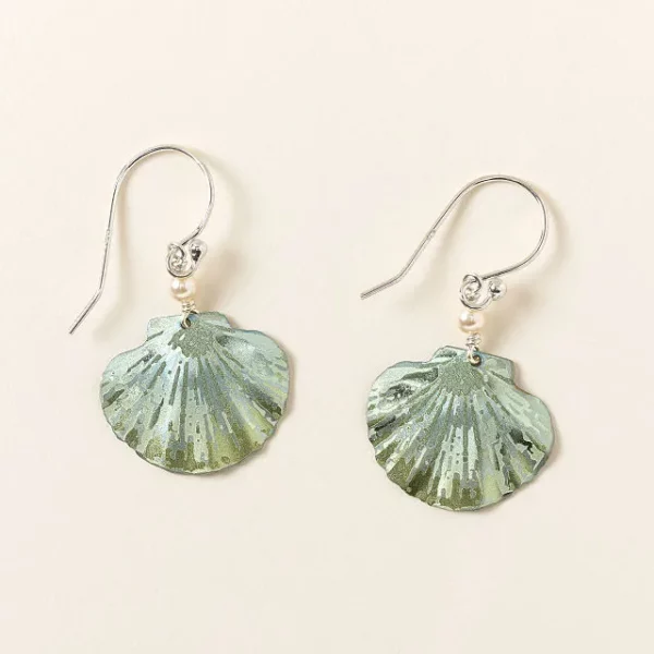 Seashell Shimmer Earrings