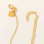 Sliced Raw Diamond Trio Necklace 3
