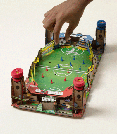 Build & Play Mini Soccer Game
