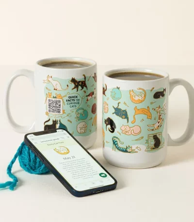 Cat Lover Interactive Qr Mug