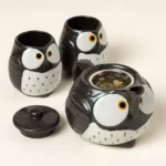 Ceramic Owl Tea Set 1