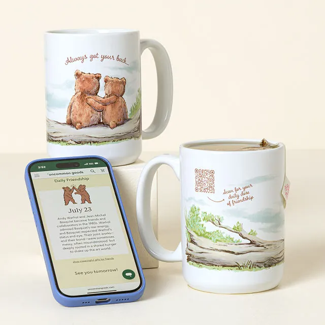 Handmade Gifts 30 Daily Dose Of Friendship Qr Mug