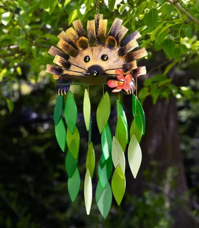 Harold The Hedgie Wind Chime