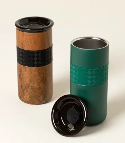 Insulated Travel Tumbler With Ceramic Lid