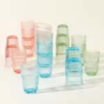 Italian Stacking Glasses - Set Of 6