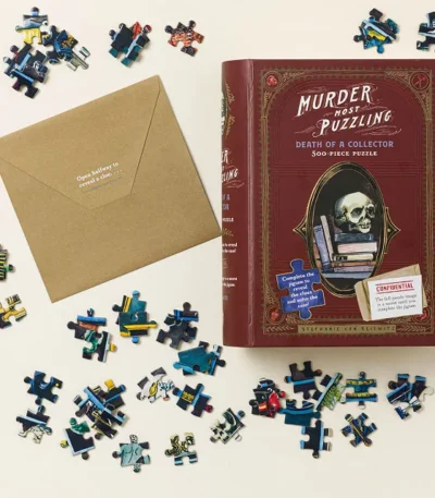 Murder Mystery Jigsaw Puzzle - The Collector