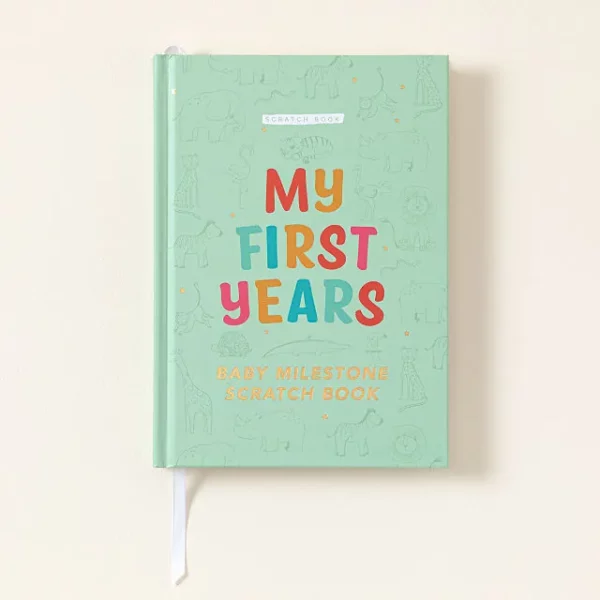 100 Baby Milestones Scratch Off Book
