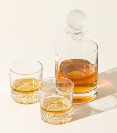 19th Hole Whiskey Decanter & Glasses