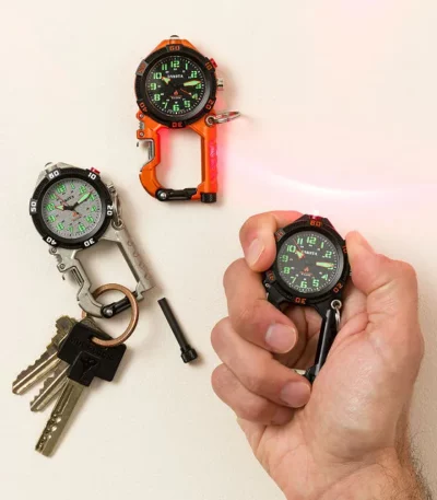 3-in-1 Adventurer's Clip Watch