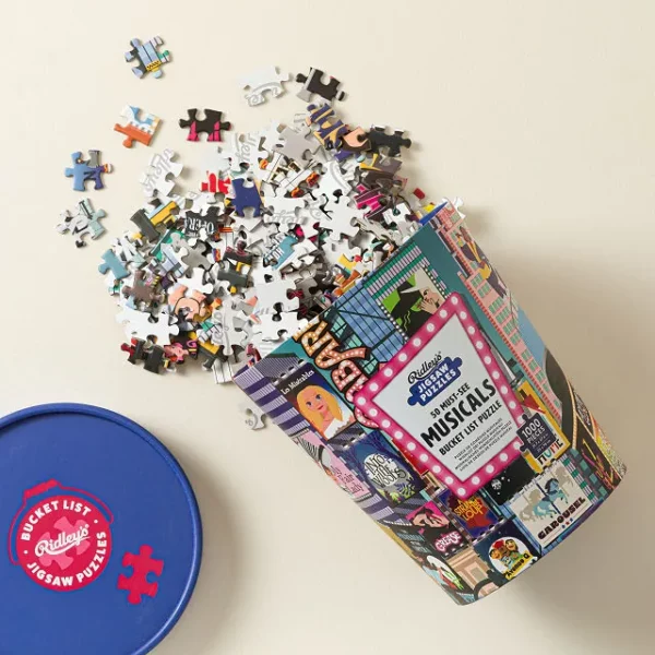 50 Must See Musicals Bucket List Puzzle