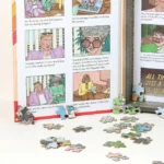 80's Murder Mystery Jigsaw Puzzle Dognapped! 2