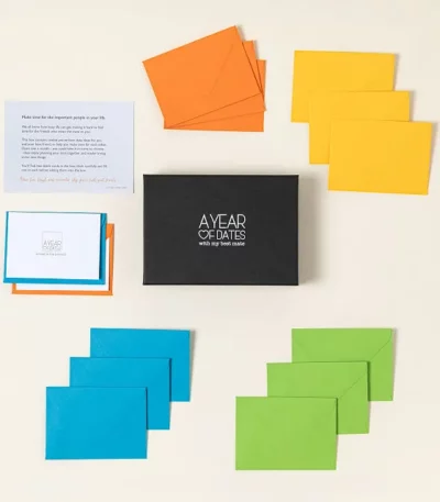 A Year Of Dates With My Best Mate - 12 Envelopes