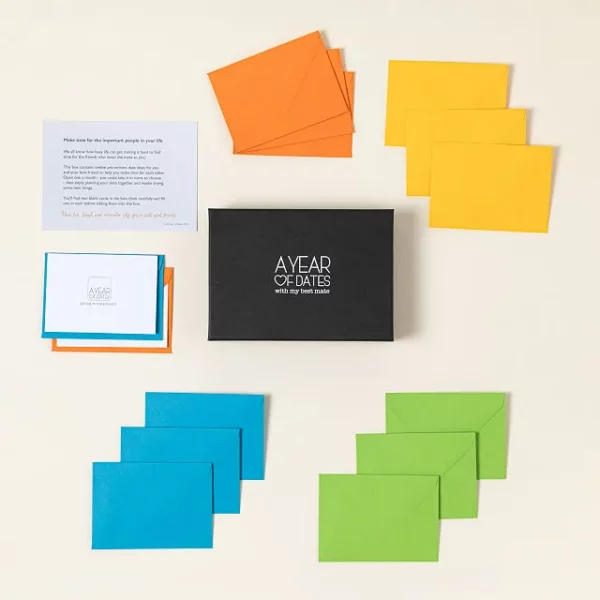 A Year Of Dates With My Best Mate - 12 Envelopes