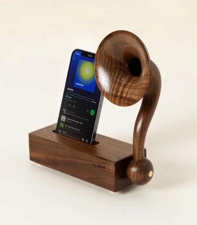 Acoustic Gramophone Amplifying Speaker