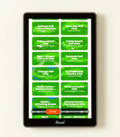 All-in-one Golf Smart Course Companion Tablet