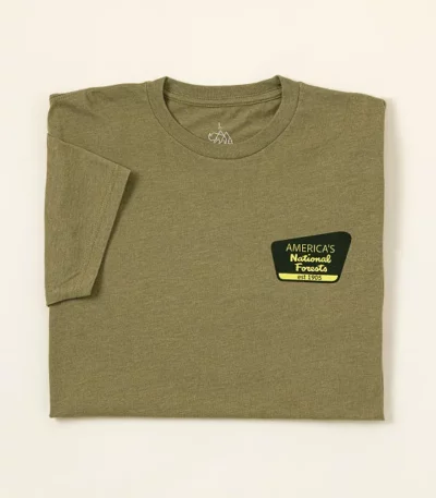 American National Forests Bucket List T Shirt