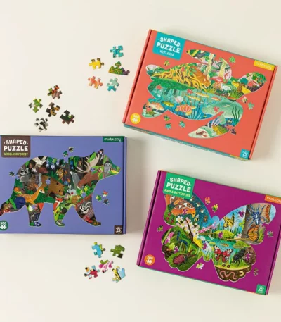 Animals Of The Us Parks Shaped Puzzle