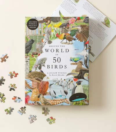 Around The World In 50 Birds Jigsaw Puzzle