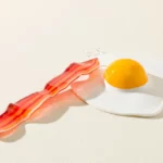 Bacon And Egg Glass Ornament