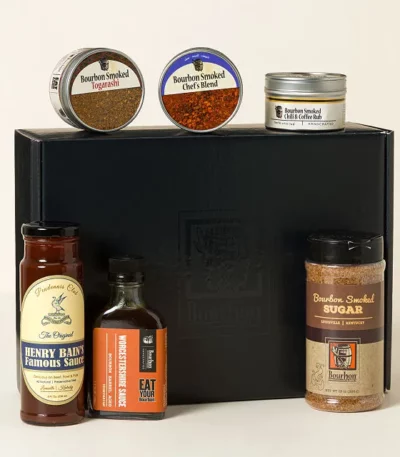 Bourbon Grilling Gift Box