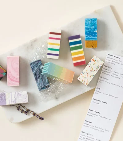 Box Of Joy Colorful Soaps Gift Set