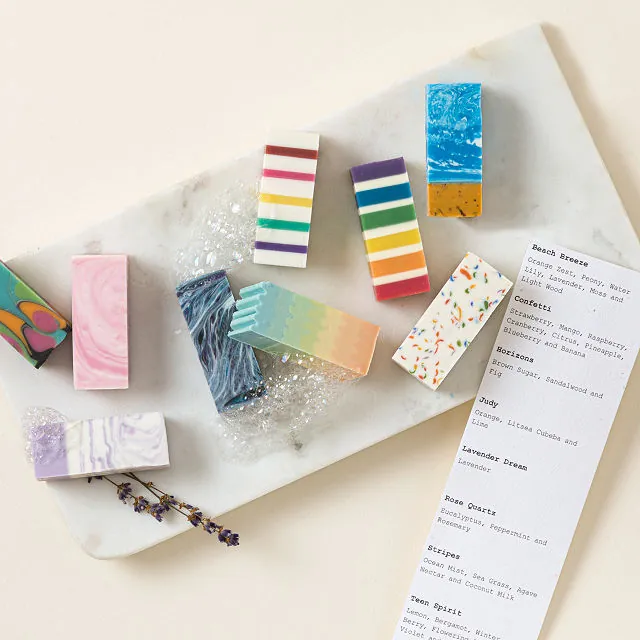 Box Of Joy Colorful Soaps Gift Set