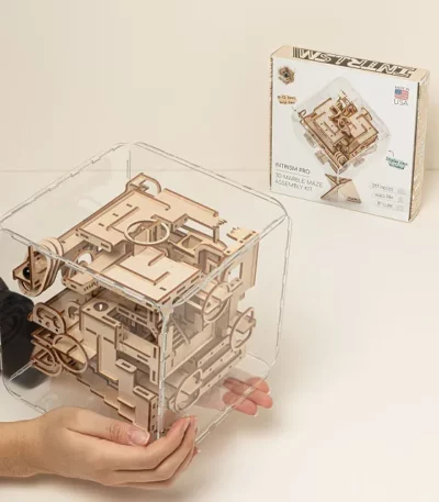 Build Your Own 3d Pro Marble Run Puzzle Cube