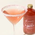 Candy Cane Glitter Cocktail Mixer 1