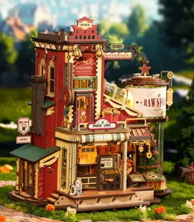 Christmas Gift Factory With Motion Diy Kit