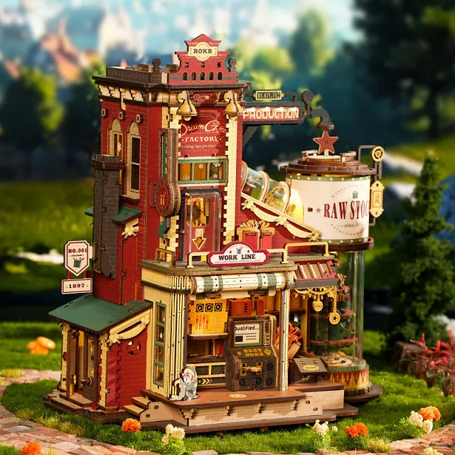 Christmas Gift Factory With Motion Diy Kit