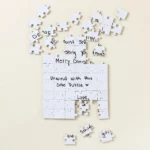 Christmas On The Square Puzzle Greeting Card 2