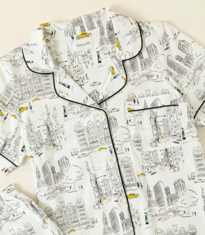City That Never Sleeps Pajama Set