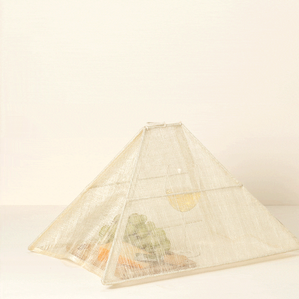 Collapsible Woven Food Tent Collapsible Woven Food Tent