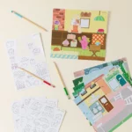 Color Your Own Storytelling Sticker Sets