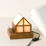 Cozy Cottage Book Stand & Lamp