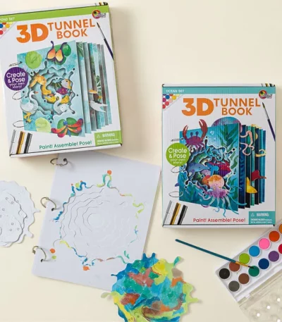 Create Your Own 3d Tunnel Book Kit