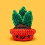 Crochet Your Own Emotional Support Desk Plant 1