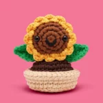 Crochet Your Own Emotional Support Desk Plant 3
