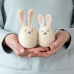 Diy Bunny Besties Beginners Needle Felting Kit 4