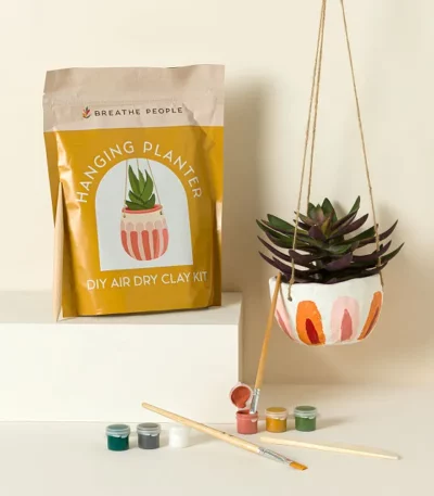 Diy Clay Hanging Planter Kit