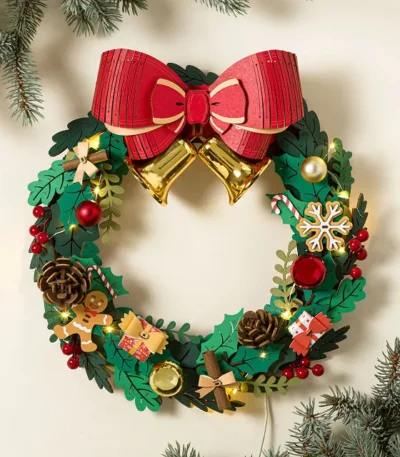 Diy Everlasting Holiday Wreath Build Kit