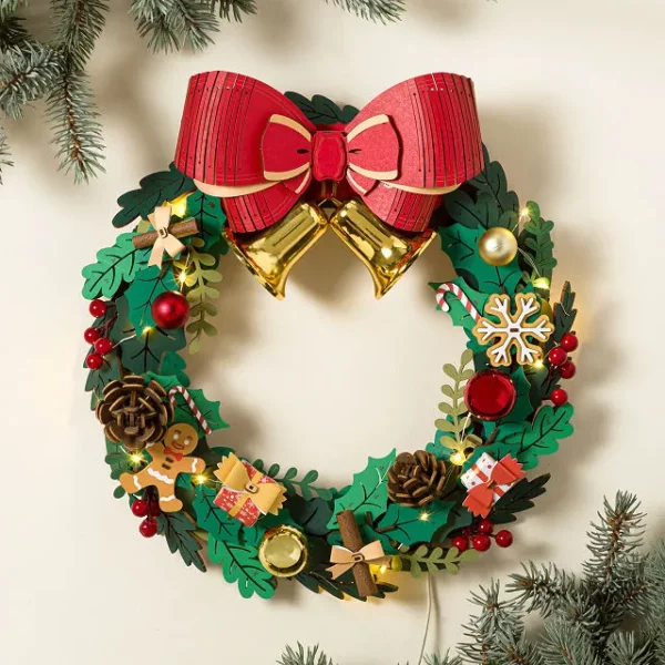 Diy Everlasting Holiday Wreath Build Kit