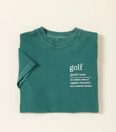 Definition Of Golf T-shirt