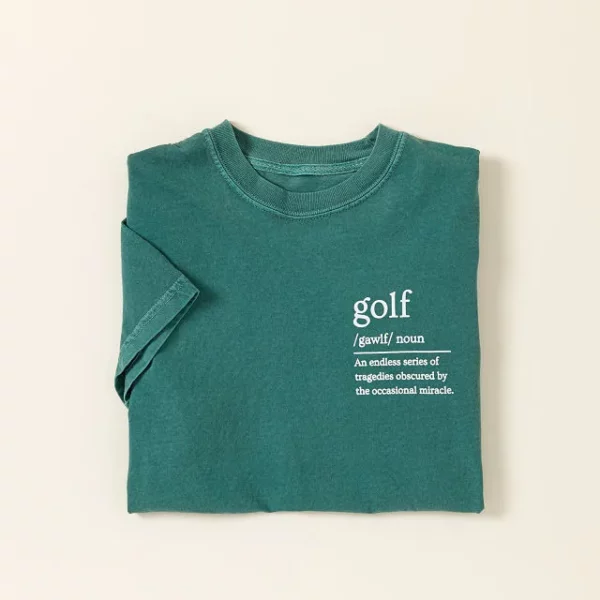 Definition Of Golf T-shirt