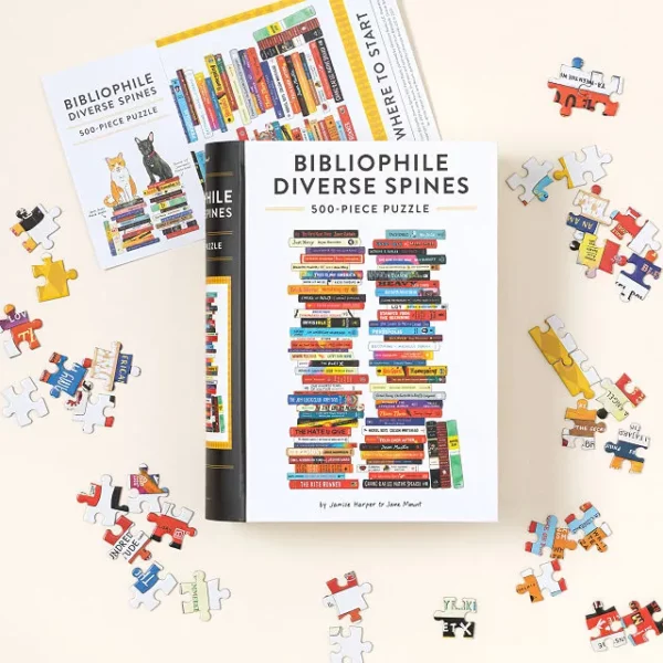 Diverse Spines Puzzle & Reading Checklist