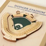 Dodgers' 2025 World Series Champions Stadium Art 1