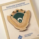Dodgers' 2025 World Series Champions Stadium Art 2